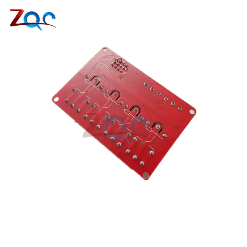 DC 12V 4-канальный Релейный модуль с анод для Arduino PIC/AVR/51/ARM высокий и низкий уровень запуска