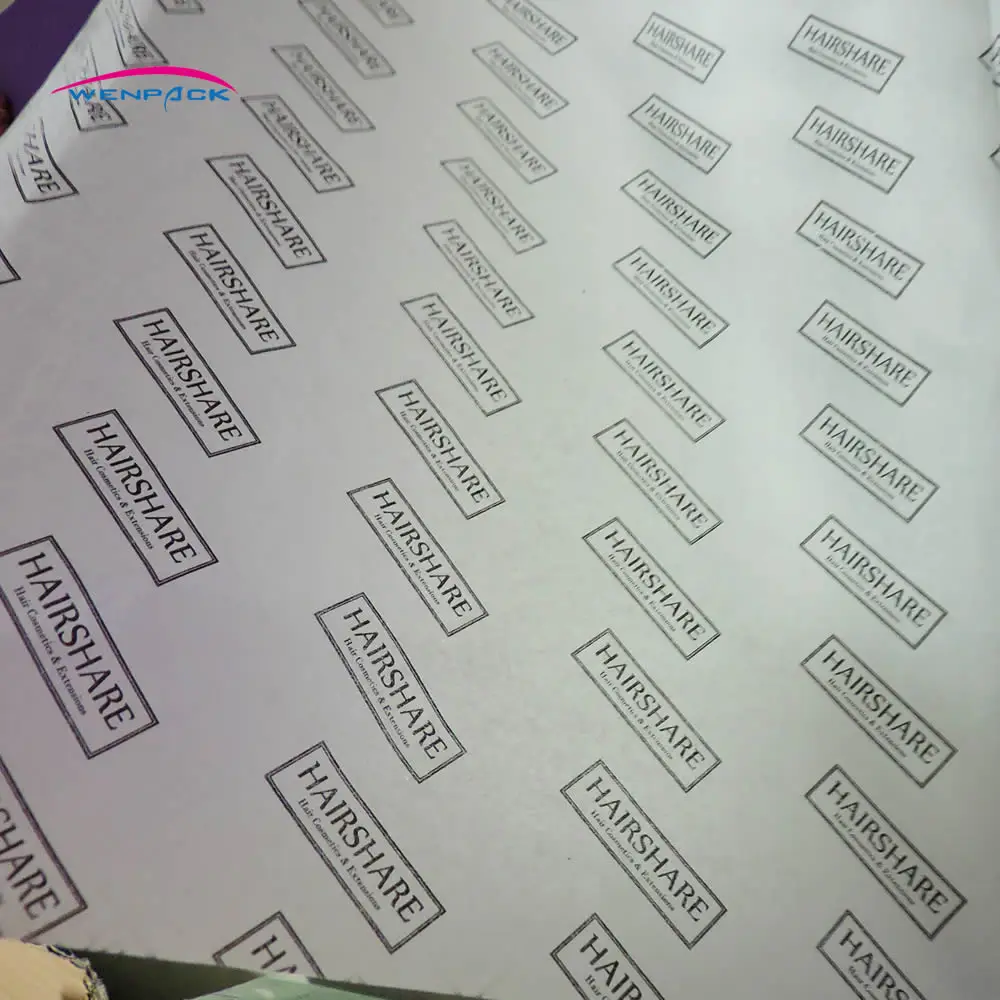 Подарочная салфетка с логотипом на заказ/влагостойкая упаковочная бумага/черная