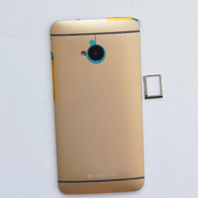 ZUCZUG новый металлический задний корпус для HTC One M7 крышка батареи задняя дверь 801e