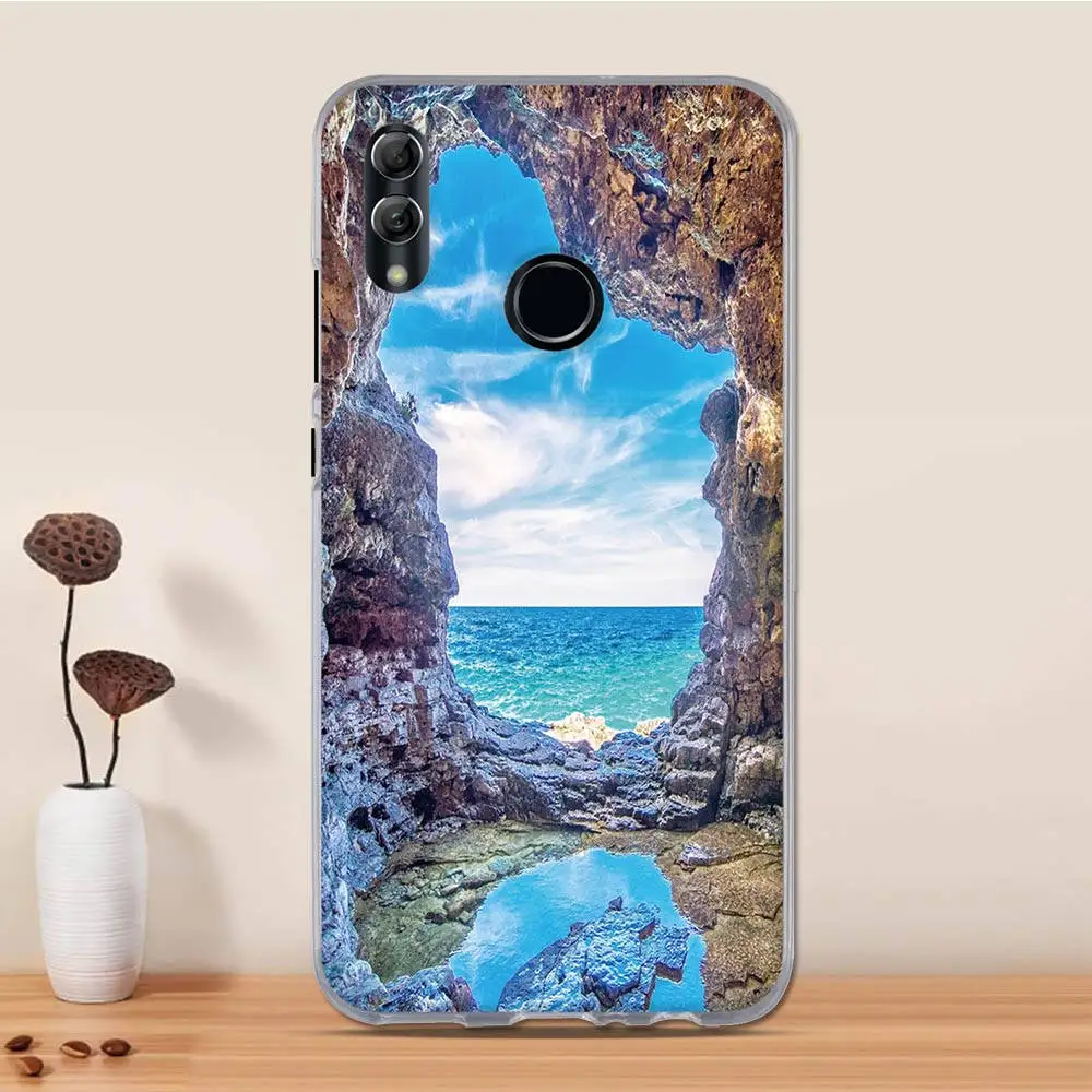 23 Чехол для huawei Honor 10 Lite, силиконовый чехол, ТПУ, чехол для huawei P Smart 8C 8X Max View 20 10 Note 10, чехол - Цвет: 23