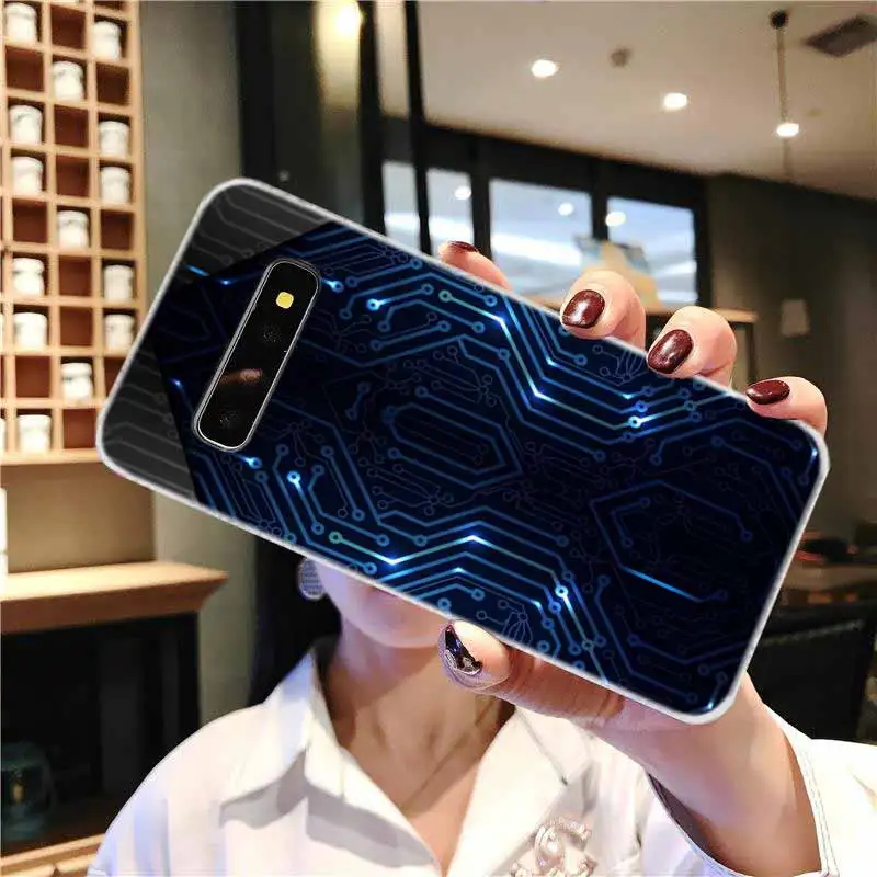 Мягкий чехол для Samsung Galaxy S21 S20 S11 S10 S9 S8 Plus S7 Edge S10e ультратехнологическая схема |