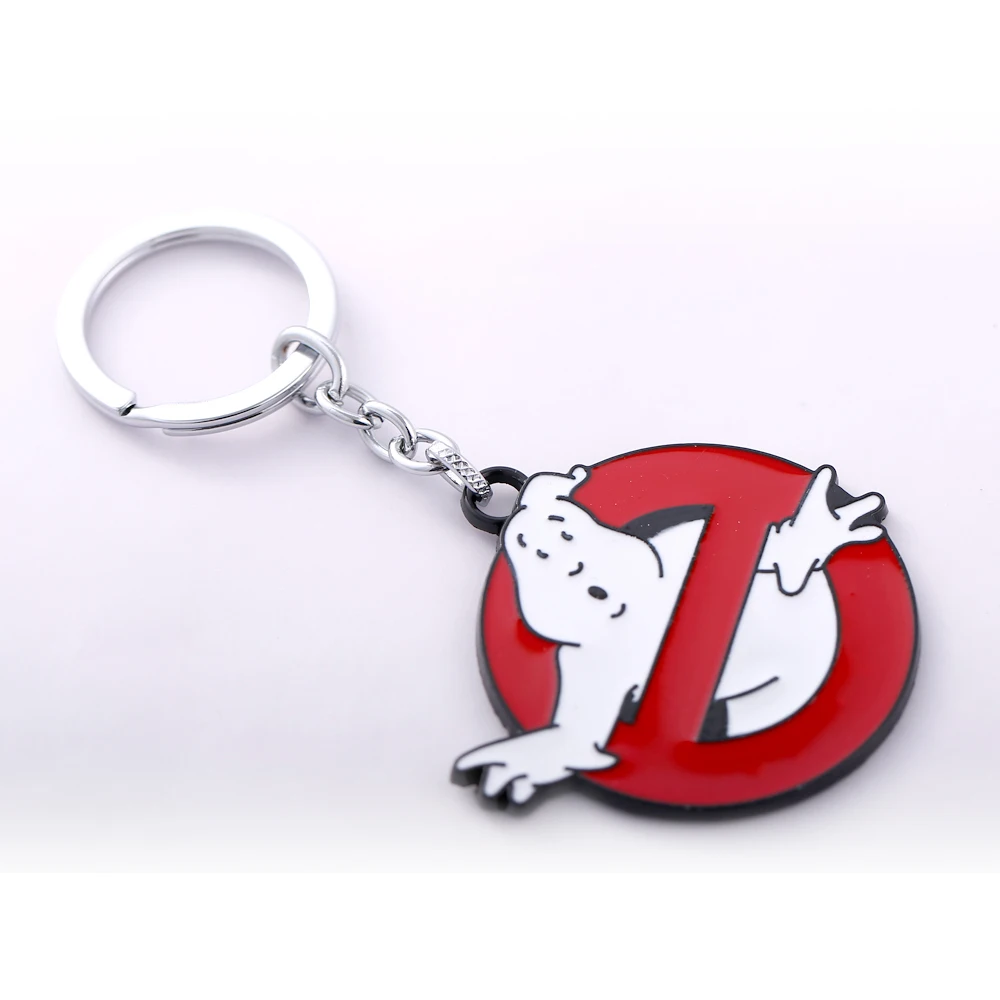 Ghostbusters Горячая цепочка ключей фильм брелоки для подарка брелок от автомобиля
