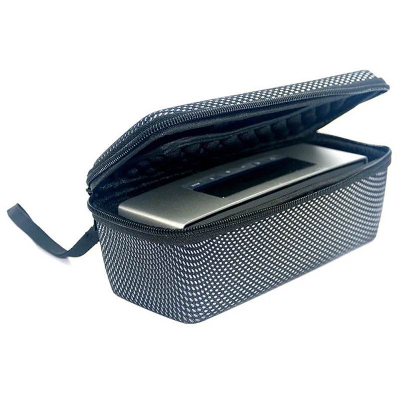 Портативный беспроводной Bluetooth дорожная сумка чехол EVA динамик чехол для BOSE SoundLink с сеткой двойной карман аудио кабель для переноски