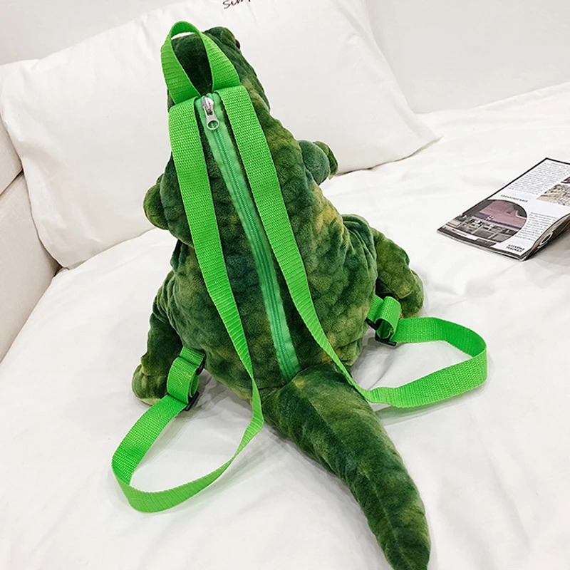 Рюкзак с динозавром из мультфильма плюшевые куклы детский сад для мальчиков и