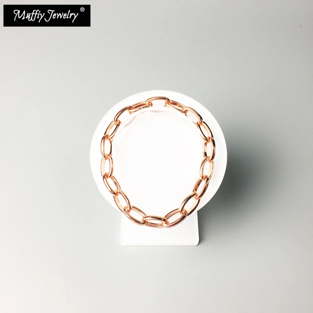 Браслет из розового чистого золота ювелирные аксессуары в европейском стиле