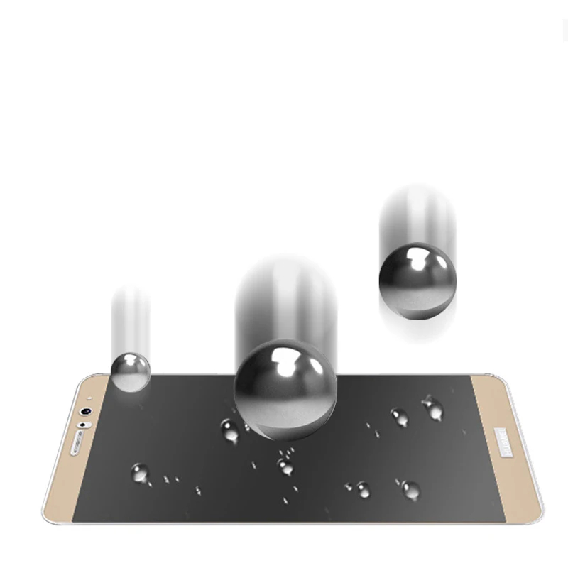 Закаленное стекло с полным покрытием для Huawei Mate 9 защита экрана Защитная пленка