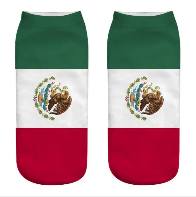 wholesale-free shipping New 3d flag printed socks | Женская одежда