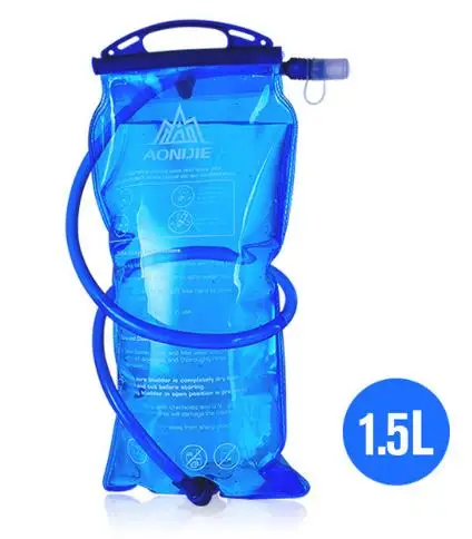 AONIJIE Мужская и женская 10L велосипедная сумка для езды на велосипеде на открытом воздухе марафон сумка для 1.5L сумка для воды - Цвет: 1.5L WATER BAG