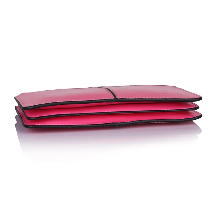 Hot! Fashion Europe Bags Women Handbag Candy Colors Wristlet Oil Wax Genuine Leather Evening Day Clutches Purse Wallet,CN-1366