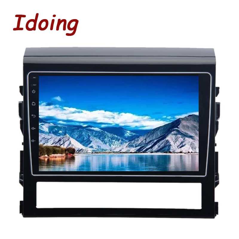 Idoing 2Din10. 2 &quot8 ядерный автомобильный gps-плеер для Toyota Land Cruiser 4 Гб + 32 ГБ Android8.0/7 1