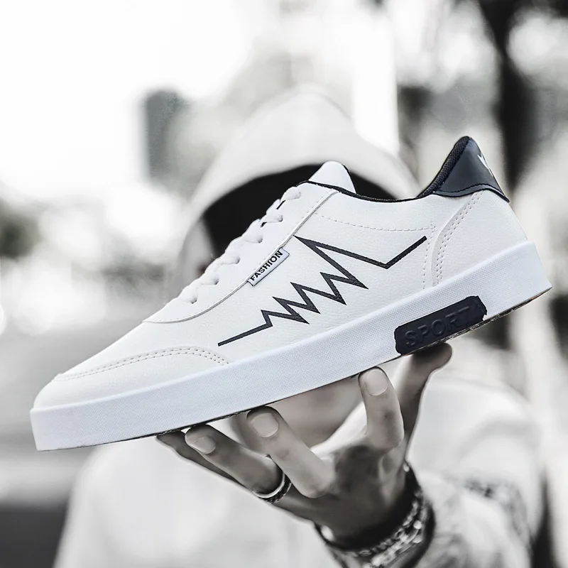 2019 г. новая весенняя Мужская обувь хорошая вентиляция низкий вырез для отдыха