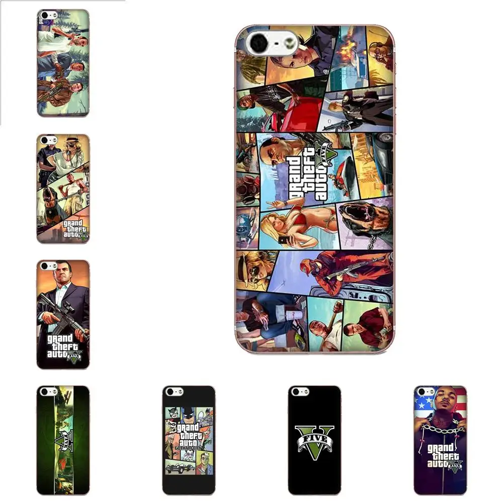 Grand Theft Auto Gta для Galaxy Alpha Core Note 2 3 4 S2 A10 A20 A20E A30 A40 A50 A60 A70 M10 M20 M30 ТПУ
