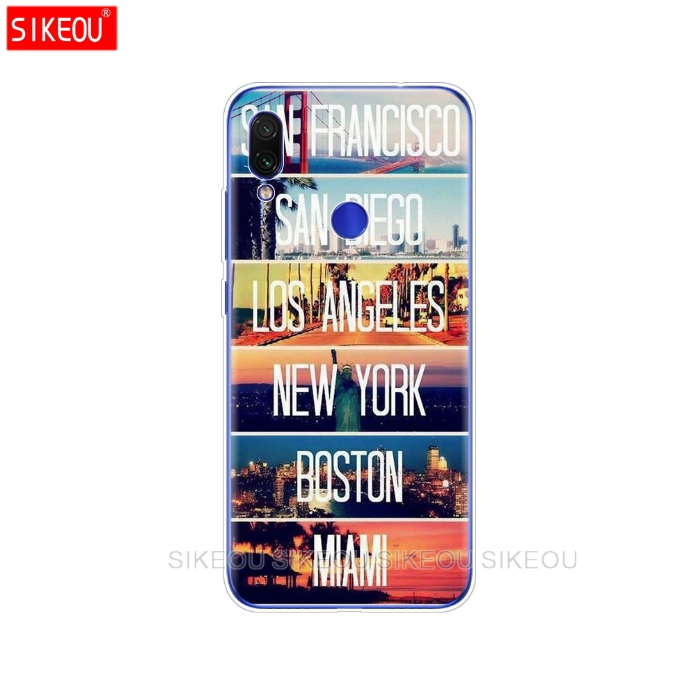 33957 Для Xiaomi Redmi Note 7 чехол силиконовый мягкий ТПУ с рисунком для Xiaomi Redmi Note 7 Чехол 6,3 дюймов Fundas Coque Redmi Note7 чехол s - Цвет: 33957