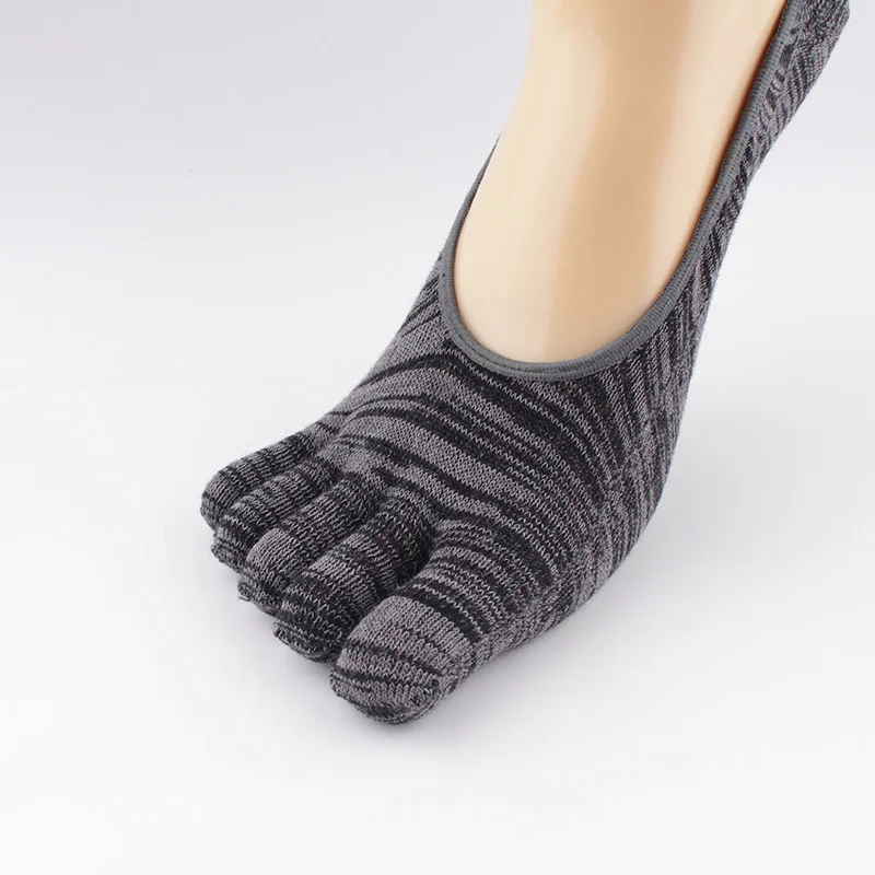 5 пар хлопок Для мужчин пять пальцев носки летом лодка носком дышащие до лодыжки No