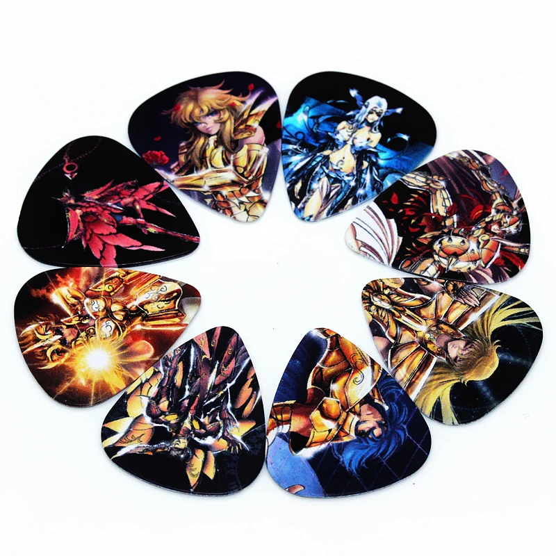 SOACH 10 шт. новейшие Мультяшные аниме-стильные гитарные медиаторы s толщина 0 46 мм