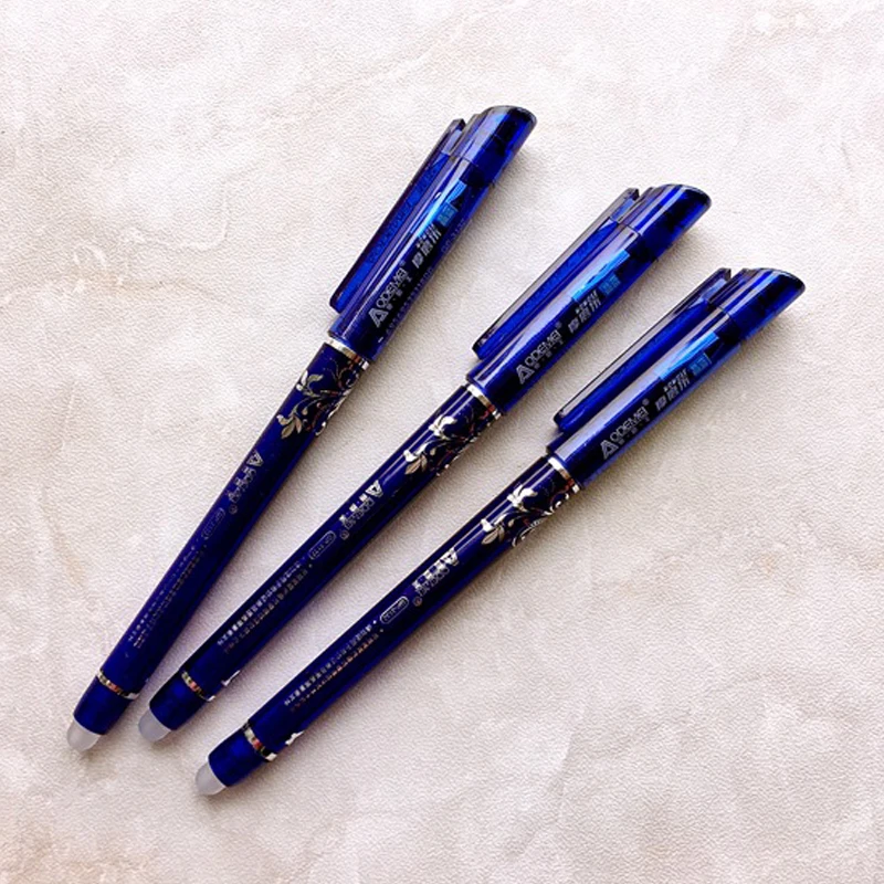 3 шт./лот удаление с помощью фрикционной гелевой ручки удаляется со специальной
