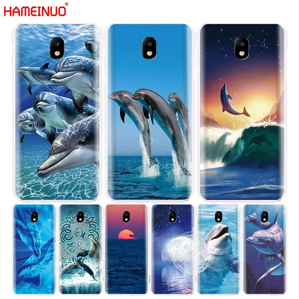 HAMEINUO чехол для телефона с изображением морского дельфина Samsung Galaxy J3 J5 J7 2017 J527 J727 J327