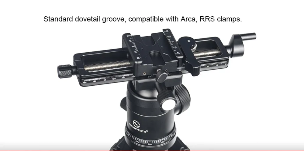 SUNWAYFOTO MFR-150 макро фокусировочная направляющая/MRF-150S макро фокусировочная направляющая с винтовым зажимом-зажим для ручек 4-полосная слайдер