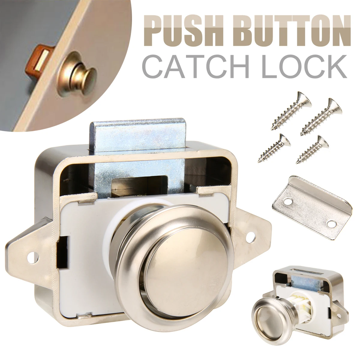 Mayitr дверь для ящика шкафа кнопка блокировки автофургона автодома защелка ручка