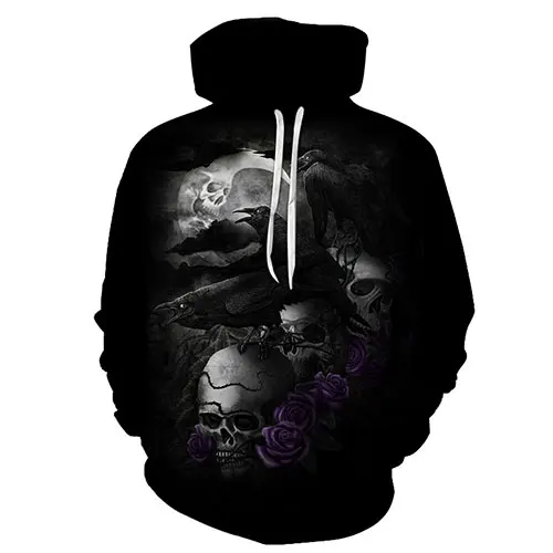 LMS1049 Poker Skull, Толстовки, Толстовки, 3d худи, мужской спортивный костюм, модная толстовка с капюшоном, Забавный пуловер, осенняя уличная одежда, мужской брендовый спортивный костюм - Цвет: LMS1049