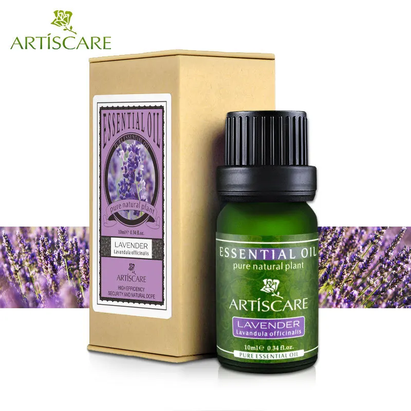 ARTISCARE 100% чистое эфирное масло лаванды 10 мл для удаления акне выцветания пятна
