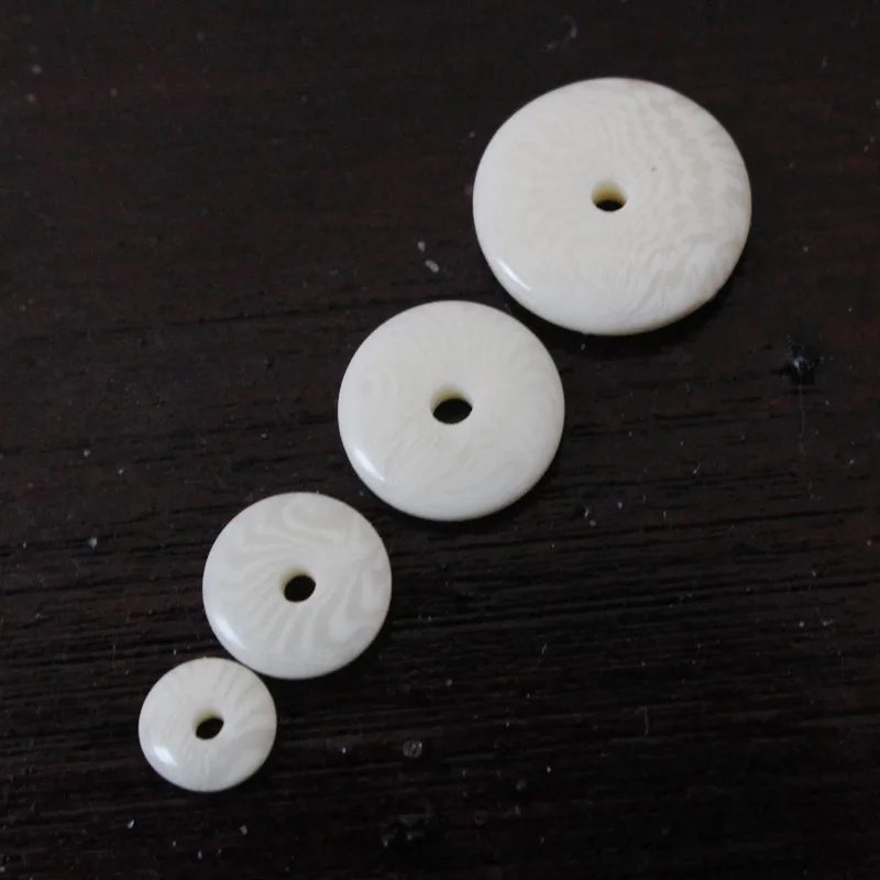 

100pcs/lot Wholesale Flat Round Ivory Color Resin Spacer 6mm 8mm 10mm 12mm Handmade Beading Spacers Charm DIIY Jewelry Making