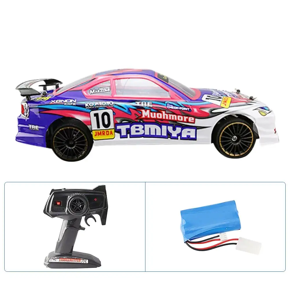 25 км/ч 1/14 2,4 г 4WD Дрифт RC автомобиль поддерживает мульти-плеер Гоночные Игрушки дистанционное управление Дрифт автомобиль для детей Мальчики автомобиль игрушки