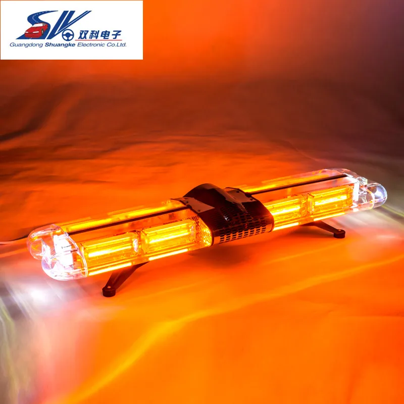 SK 48 'В 24В COB LED свет бар крыша верхней аварийной опасности Предупреждение