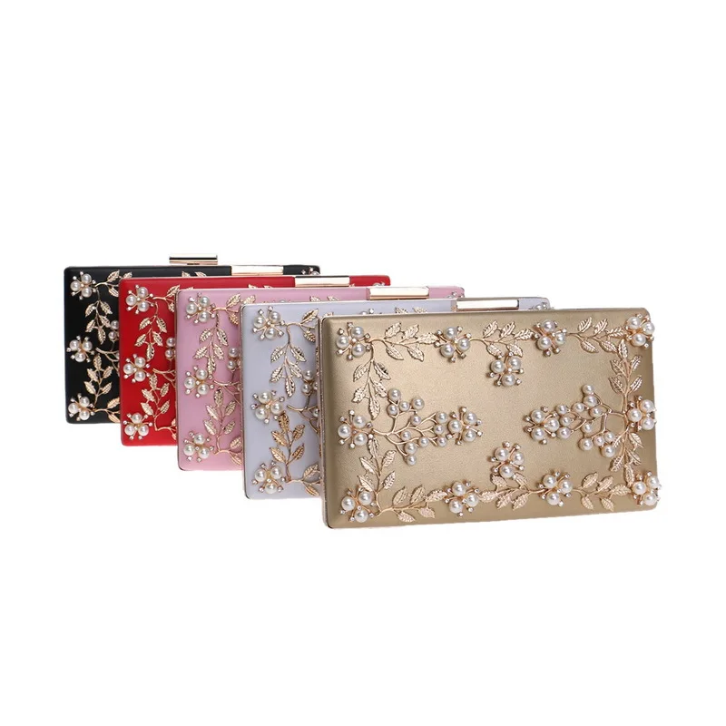 2018 New Women Evening Bags Fashion Beaded Clutch Bag Female Wedding Clutches Purses High Quality | Багаж и сумки