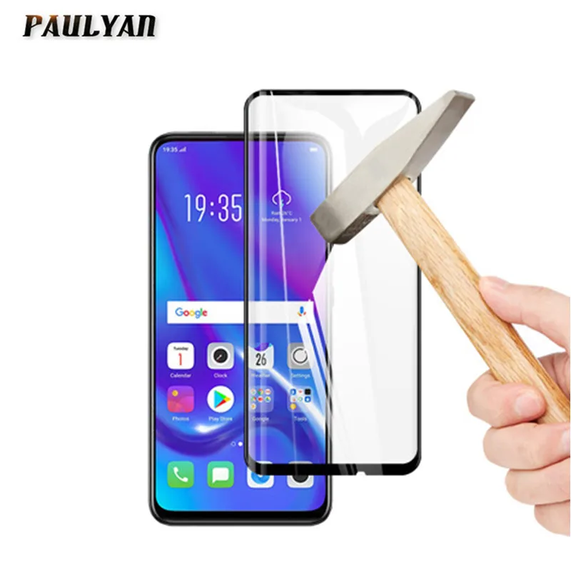 1 шт. закаленное стекло для huawei P smart 2019 полное покрытие протектор экрана Psmart Z