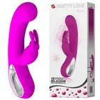 PRETTY LOVE 12 Speed G Spot Rabbit Vibrators, секс- игрушки для женщин, фаллоимитатор , вибраторы , sexo clitoris, товары для секса для взрослых, игрушки , эротика