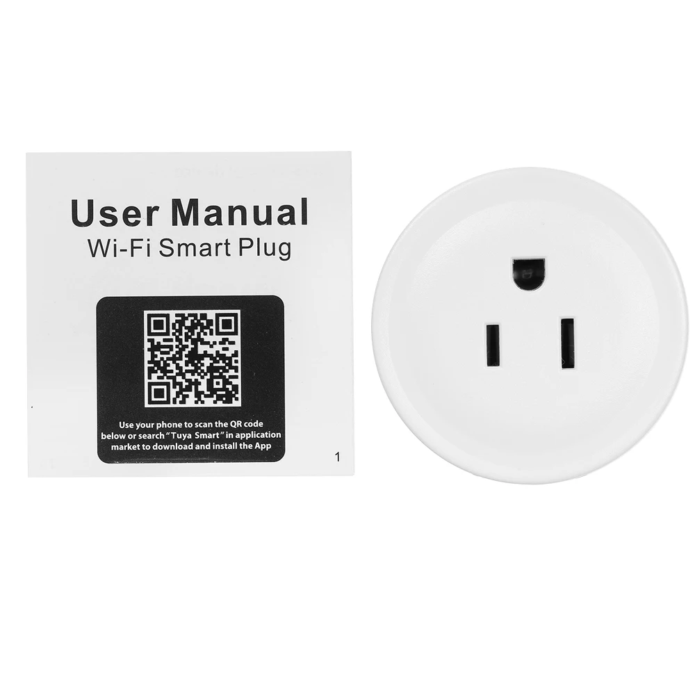 Мини умная WiFi розетка пульт дистанционного управления с помощью смартфона из