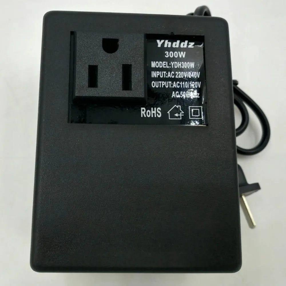 High Quality Pure Copper Wire 200W 300W AC 220V 240V To 110V 120V Step Down Travel Transformer Power Adapter Voltage Converter |