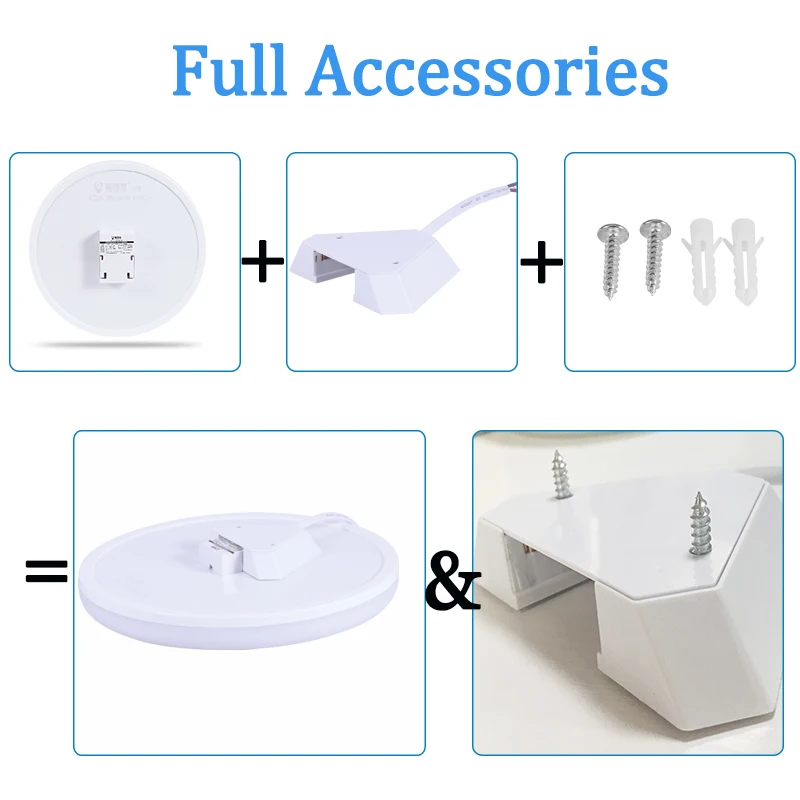 Светодиодный потолочный светильник 220 В 15 Вт 20 30 50 круглый ультра тонкий
