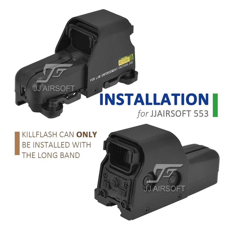 JJ Airsoft Killflash/Вспышка крышка Проктора для EOTECH Red Dot Достопримечательности 551 552 553 518 558 512 552 XPS2 EXPS2 XPS3 EXPS3