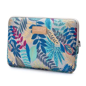colorful leaves 1012131415 inch laptop case sleeve notebook liner bag for apple lenovo dell hp asus computer bag free global shipping
