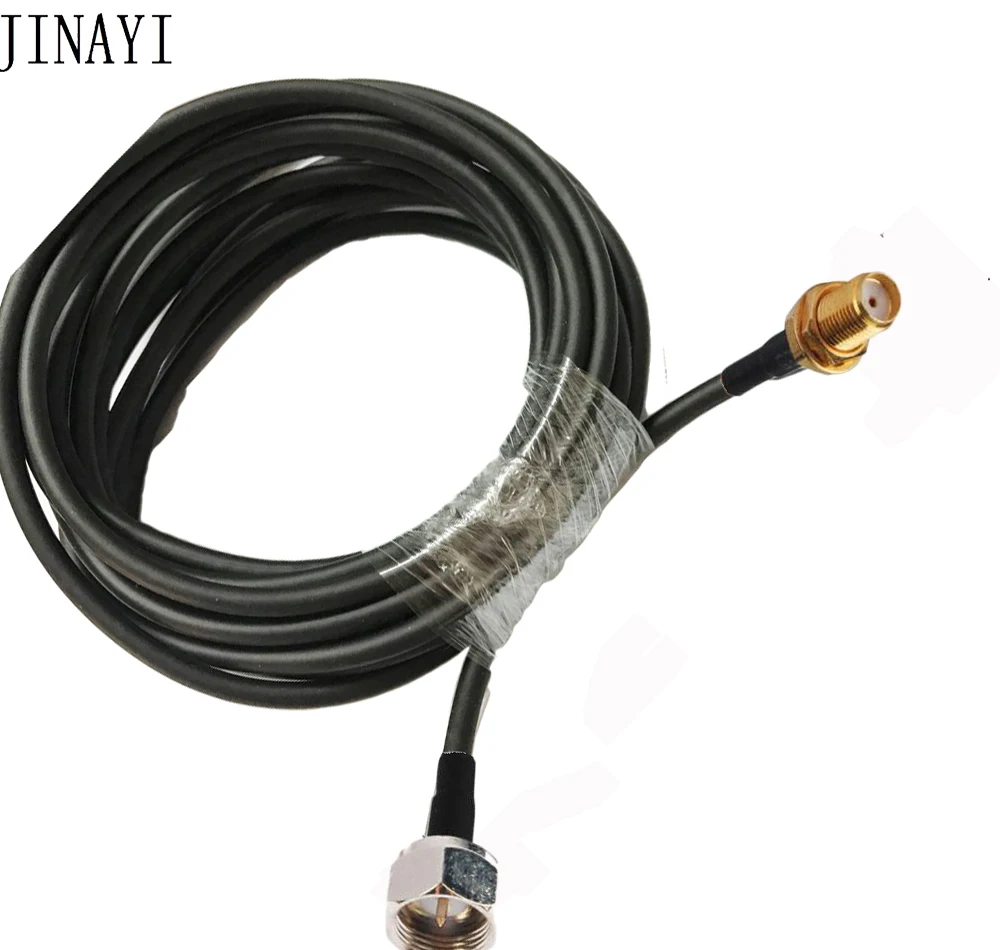 50 3 RG58 коаксиальный кабель SMA штекер к F Разъем RF адаптер Ом 1 м 5 10 м|cable 5m|female male