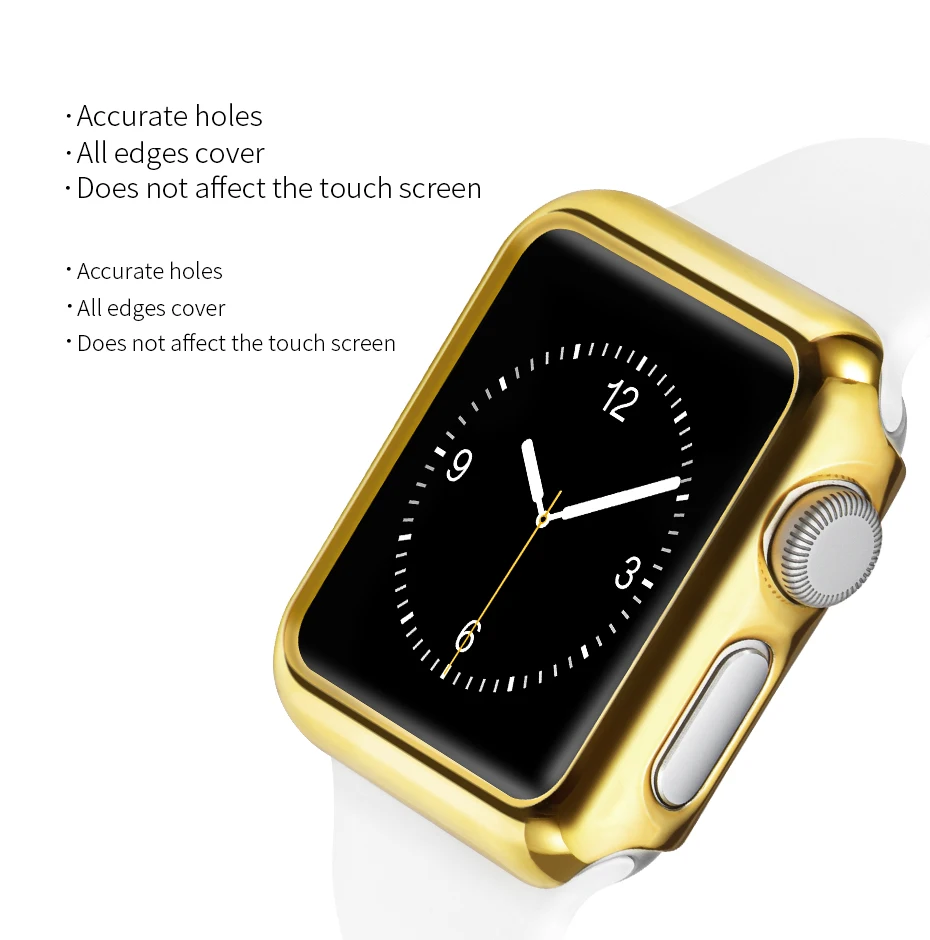 Оригинальное Беспроводное зарядное устройство HOCO PC защитный чехол для Apple Watch, версии 4/3/2/38/40/42/44 мм Роскошный кожаный чехол с покрытием в виде ракушки