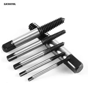 Набор направляющих сверл для удаления сломанных болтов, экстрактор поврежденных винтов из углеродистой стали 3-22 мм