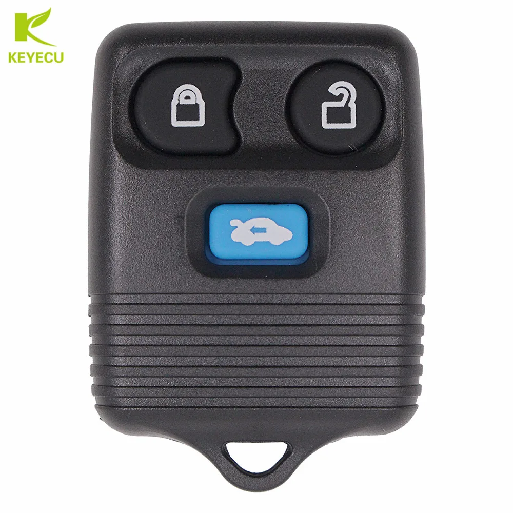 KEYECU замена 3 кнопки дистанционного ключа оболочки чехол Fob для Ford Transit MK6