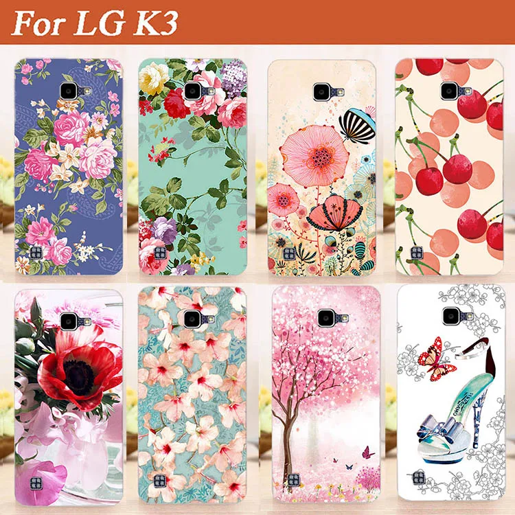 С героями мультфильмов 10 узоров модный ТПУ чехол Крышка для LG K3 LTE K100 K100DS LS450 4 5 K 3 3G