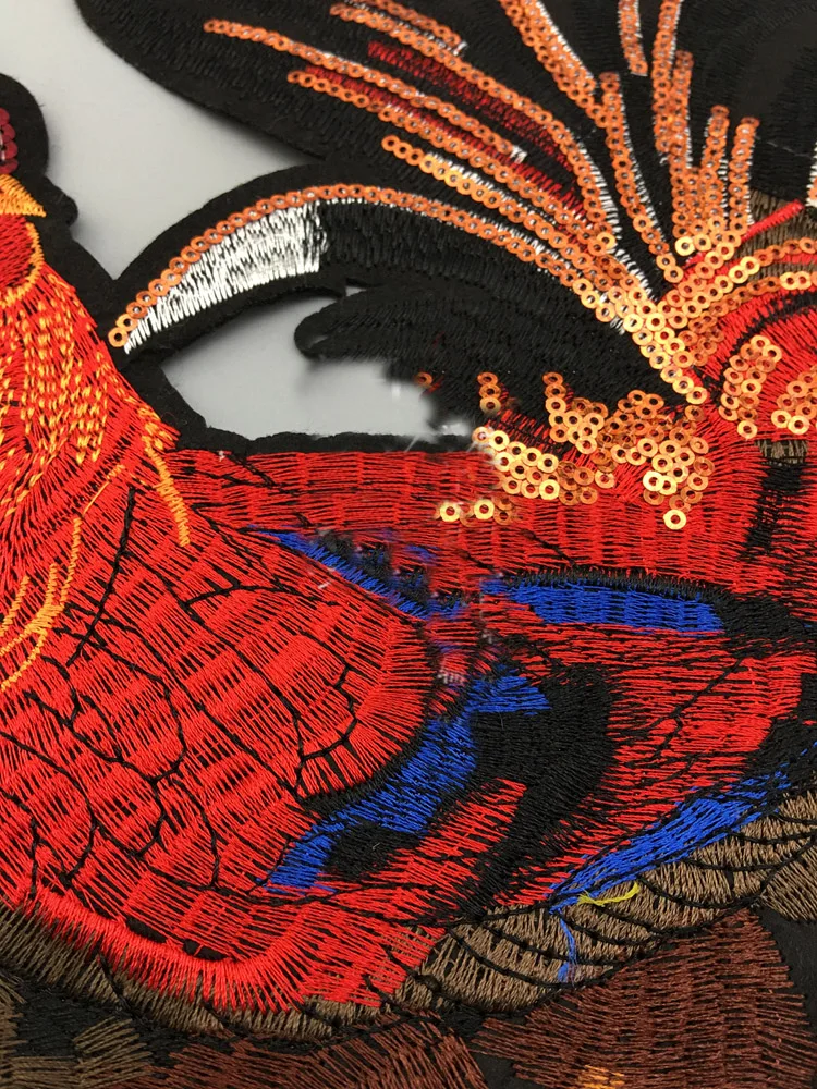 1 шт. нашивки с вышивкой 21 5x33 см | Дом и сад