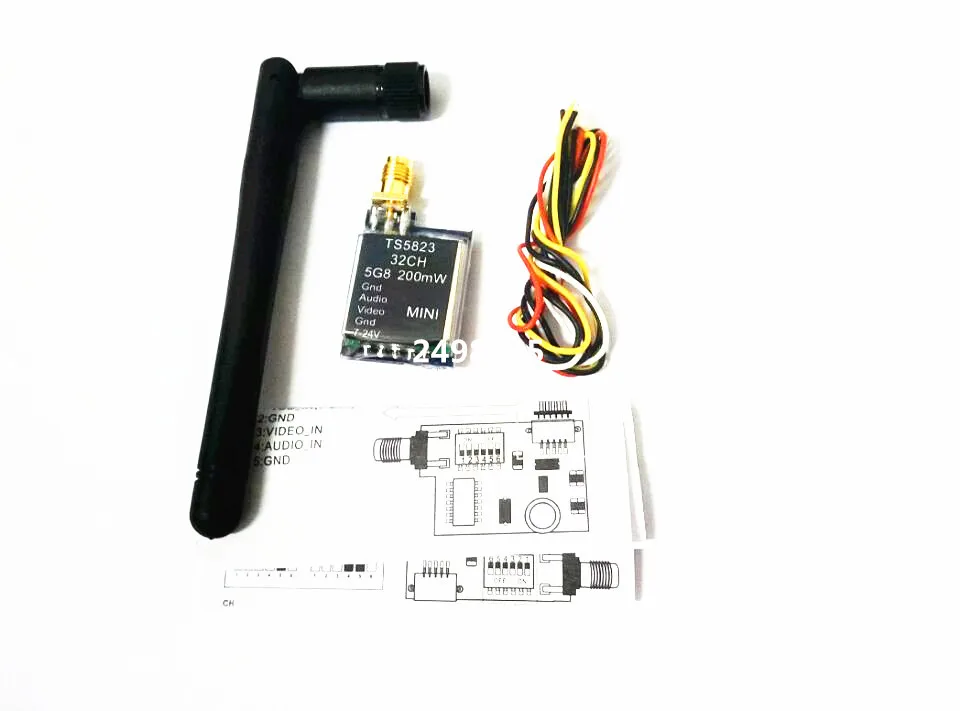 5 шт./TS5823 8G 200 мВт 32CH AV модуль передатчика (TX) Mini 7 24 В для фантомного мультиротора