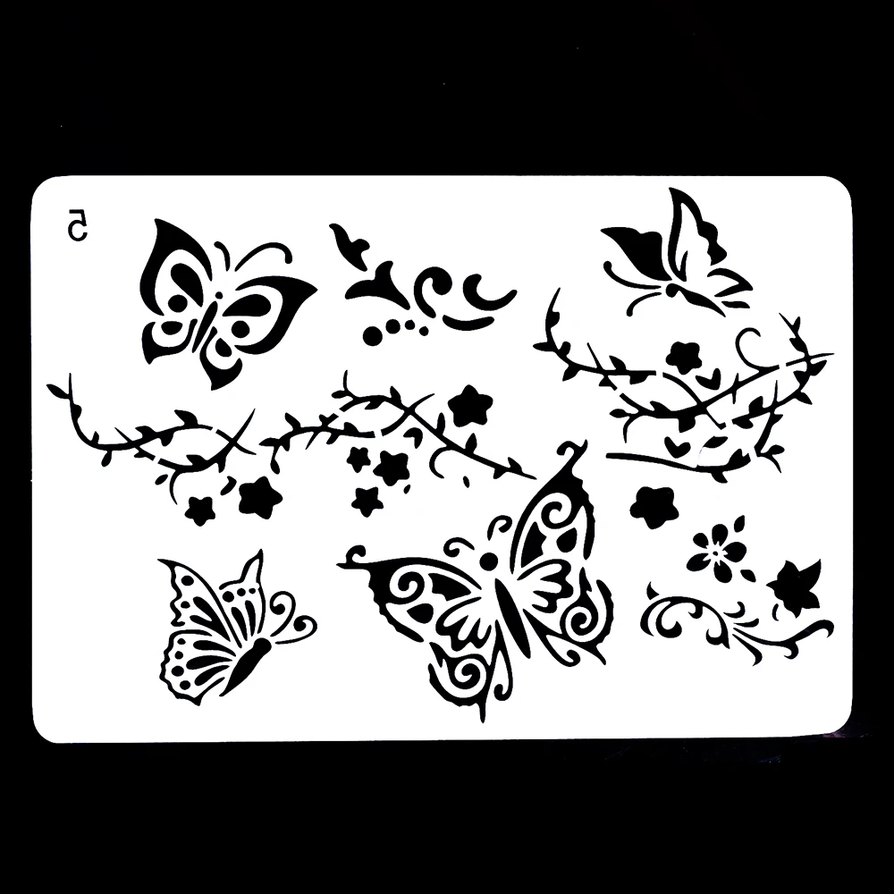 DIY ремесла трафареты для скрапбукинга настенная живопись фотоальбом тиснение