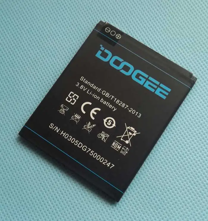 Оригинальный DOOGEE DG750 мобильный телефон аккумулятор 2000mah Для Doogee Утюг кости MTK6592 Octa