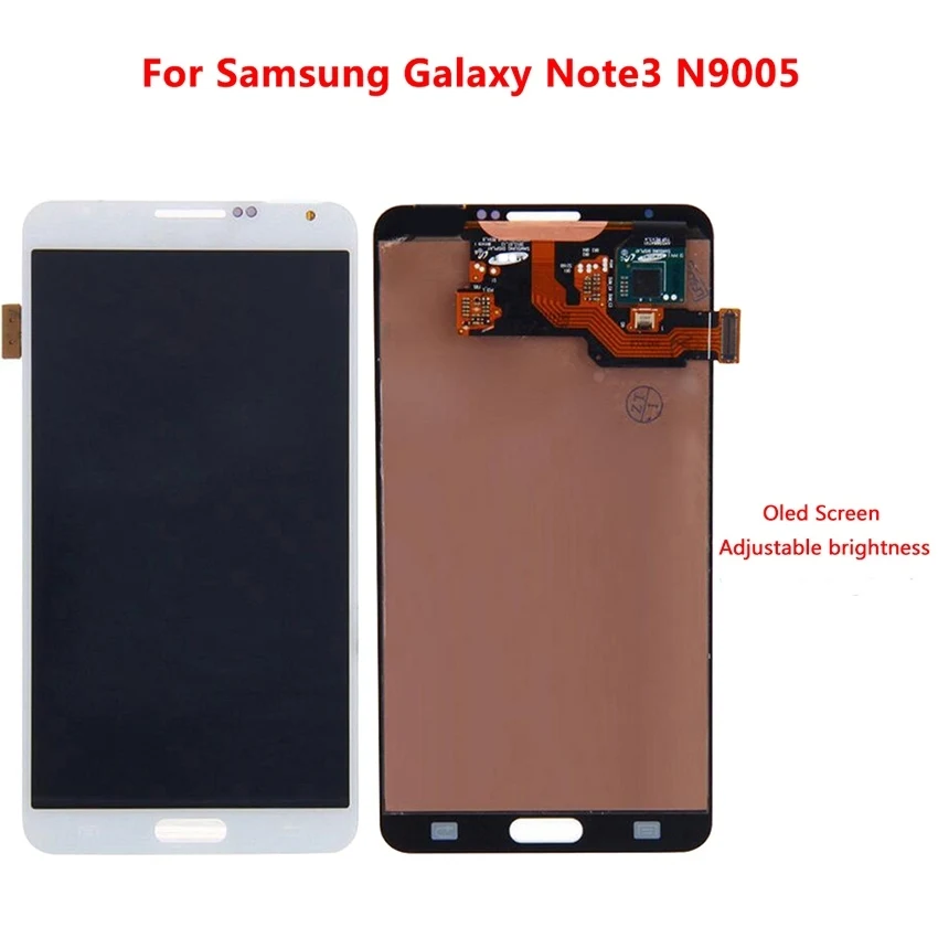 

AMOLED для Samsung Galaxy Note3 Note 3 N9005 N900A N900T N900 ЖК-дисплей кодирующий преобразователь сенсорного экрана в сборе