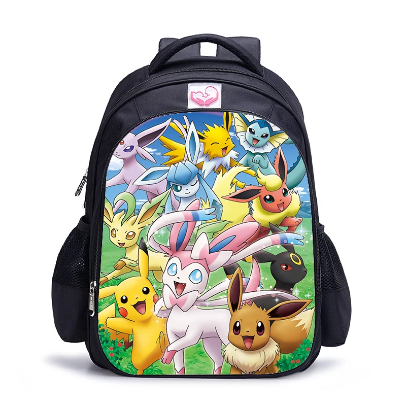 16 дюймов Pokemon Haunter Eevee детские школьные сумки ортопедический рюкзак детский школьный рюкзак для мальчиков и девочек Mochila Infantil сумки с рисунком