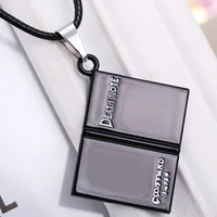 anime cosplay black death note book necklace classic fashion necklaces pendants jewelry accessories fans souvenir tu85