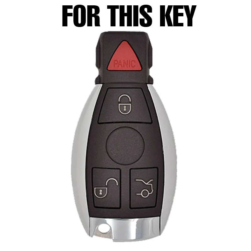 Флюс чехол для Mercedes Benz W203 W211 CLK C180 E200 AMG C E S Class|fob cover|amg key coversilicone fob cover |