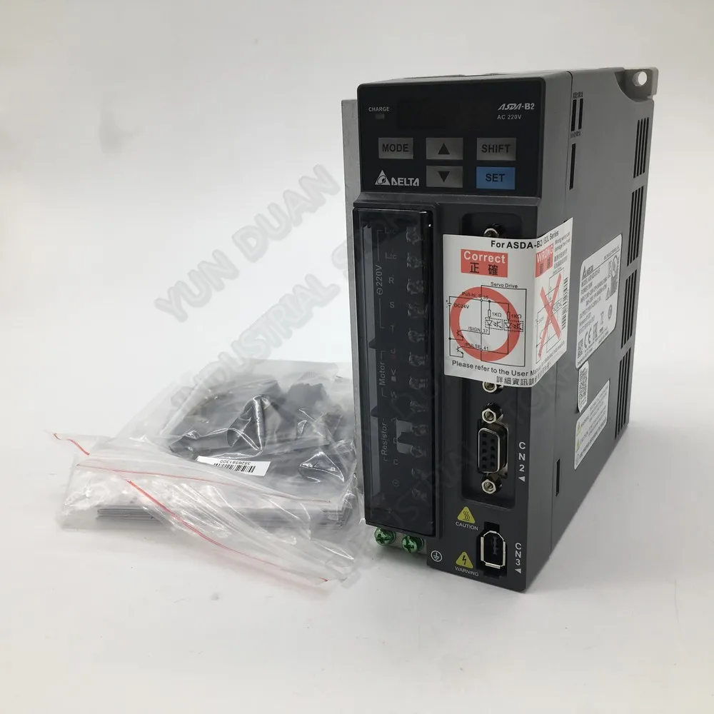 Дельта 100 Вт 0.1KW ASD B2 0121 B AC сервопривод для ECMA C20401GS / C20401HS C20401FS Motor Новое в